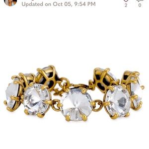 Stella & Dot Amelia Sparkle Bracelet Gold Retired